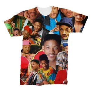 Will Smith Der frische Prinz von Bel Air Foto Collage T-Shirt - Bild 1 von 2