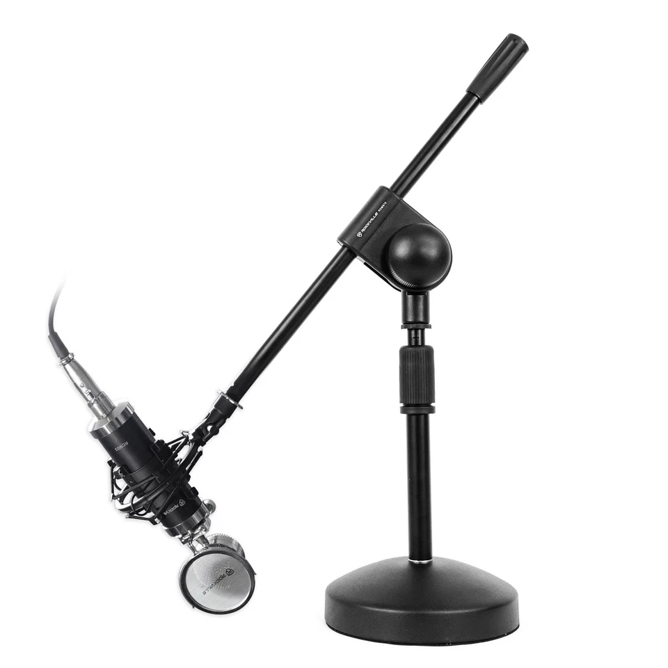 Rockville RCM03 Pro Studio Recording Condenser Microphone Mic+Shock Mount+Stand - Image 1 of 4