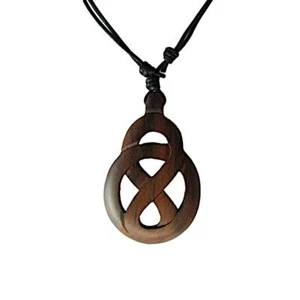 Kette Sono Holz Knoten Nordic Celtic 65mm verstellbar - Bild 1 von 5