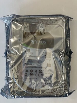 NEW!!! SEAGATE EXOS TM 7E8 ENTERPRISE ST2000NM0135 2TB 7200RPM  12Gb/s 3.5IN HDD - Image 1 of 2
