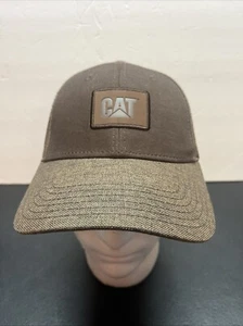 Caterpillar CAT Equipment Brown Two Tone Cap/Hat - Picture 1 of 9