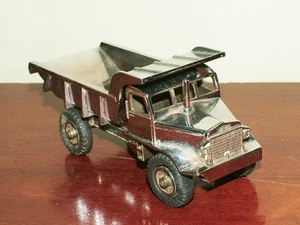 Dinky 965 Euclid Quarry Tipper Lorry Chrome Plated Shop Display Model - RARE - Picture 1 of 5