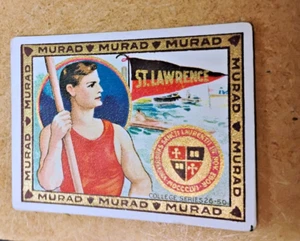 CIGARRILLOS MURAD T51 DE COLECCIÓN DE 1910 SERIE UNIVERSITARIA ST LAWRENCE COLLEGE - Imagen 1 de 2