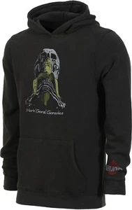 BLIND GONZ SKULL & BANANA VINTAGE BLACK HOODED SWEATSHIRT S M L NEW - HOODIE - Picture 1 of 1