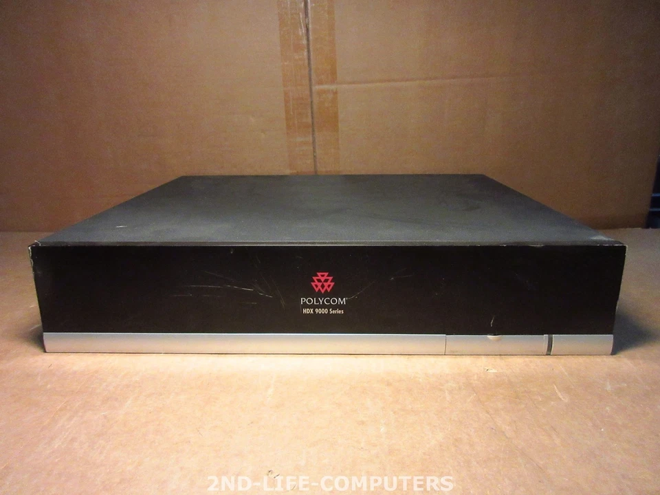 Polycom HDX 9002 PAL Video Conference System DVI 2201-23783-002 EXCL HDD - Bild 1 von 1
