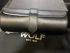 WOLF Blake Triple Uhrenrolle - Schwarz/Lila Art.-Nr. 305028 - Bild 1 von 3