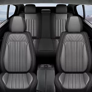 PU Leather Front Rear For FORD MAVERICK 2022-2024 Car Seat Covers Cushion 5-Sits - Picture 1 of 9