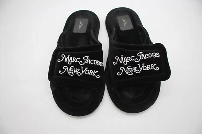 Marc Jacobs x New York Magazine Women's 37 The Slipper Sandals Slides Black - Image 1 of 4