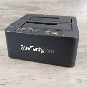 StarTech SATDOCK22RE Standalone Hard Drive Duplicator Dock *No Cord - Picture 1 of 11