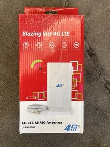 Blazing Fast 4G/3G LTE MIMO Antenna with 700MHz-2700MHz 88dbi CRC9 connector - Picture 1 of 10