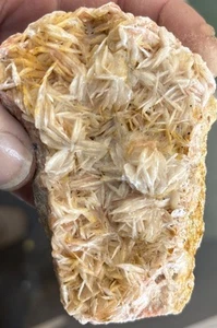 ORANGER BARYT KRISTALL CLUSTER - Bild 1 von 11