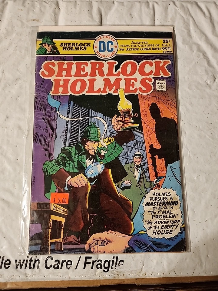 Cómics de DC de Sherlock Holmes #1 1975 Foto 1 de 1
