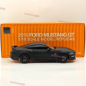 DM 1/18 escala réplicas Ford Mustang GT 2019 kit de carrocería ancha paquete negro mate LHD - Imagen 1 de 14