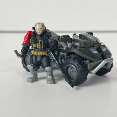 Halo Mega Bloks UNSC All Terrain Mongoose 97339 Emile Noble Team Figure RARE - Image 1 of 4