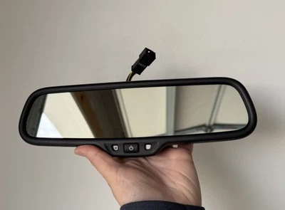 2012-2016 AUDI S4 INTERIOR REAR VIEW MIRROR BLACK 8R0857511C OEM - Image 1 of 4