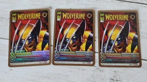 Lotto carte Marvel Ultimate Battles Wolverine Hero Foil 2008 - Foto 1 di 3
