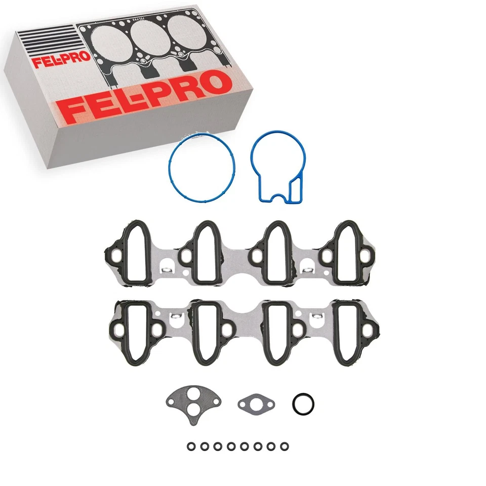 Juego de juntas de colector de admisión FelPro Eng inferior para Chevrolet Express 2500 2003-2017 Foto 1 de 2