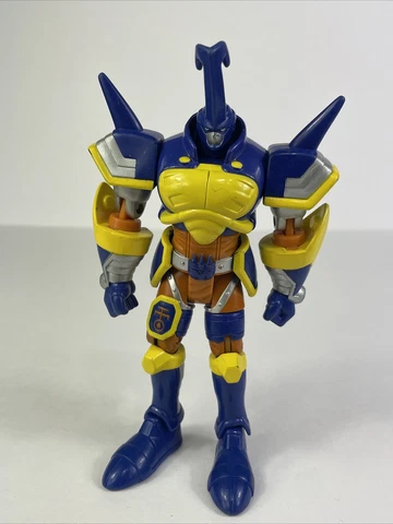 Digimon Digivolving Beetlemon Loose 6" Action Figure Bandai 2002 Cover