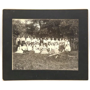 Antica fotografia gruppo di donne, circa 1915 Vancouver, Washington Clark County - Foto 1 di 2