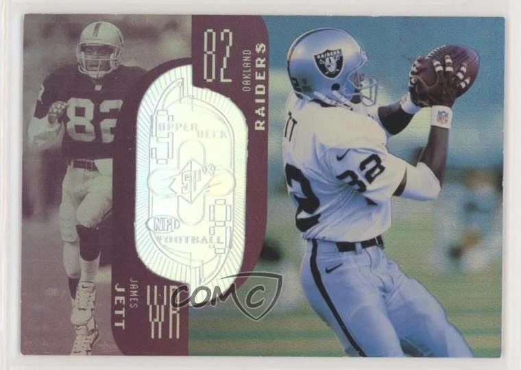 1998 Upper Deck SPx Finite Spectrum /325 James Jett #253
