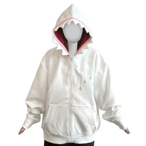 Monster Hunter Khezu Motif Hoodie Capcom Size FREE White - Picture 1 of 3