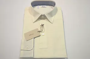 NUEVO BRIONI Polo 100% Algodón Manga Larga Talla XL Us 54 EU (LUNGAB) - Imagen 1 de 4