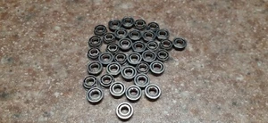 FLANGED RC CAR TRUCK BEARING LOT OF 36    7.9MM X 3.9MM X 2.7MM - Picture 1 of 4