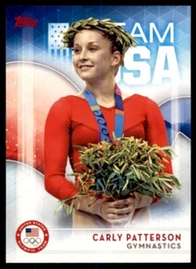 Equipo Olímpico de Estados Unidos 2016 Topps Carly Patterson Gimnasia #65 - Imagen 1 de 2