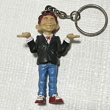 1999 Mad Magazine Figural 3D Alfred E Neuman What, Me Worry? Keychain 3”