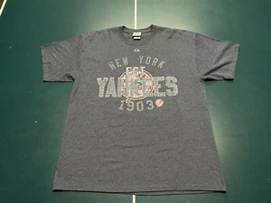 Camicia manica corta New York Yankees MLB Majestic 1903 taglia XL - Foto 1 di 6