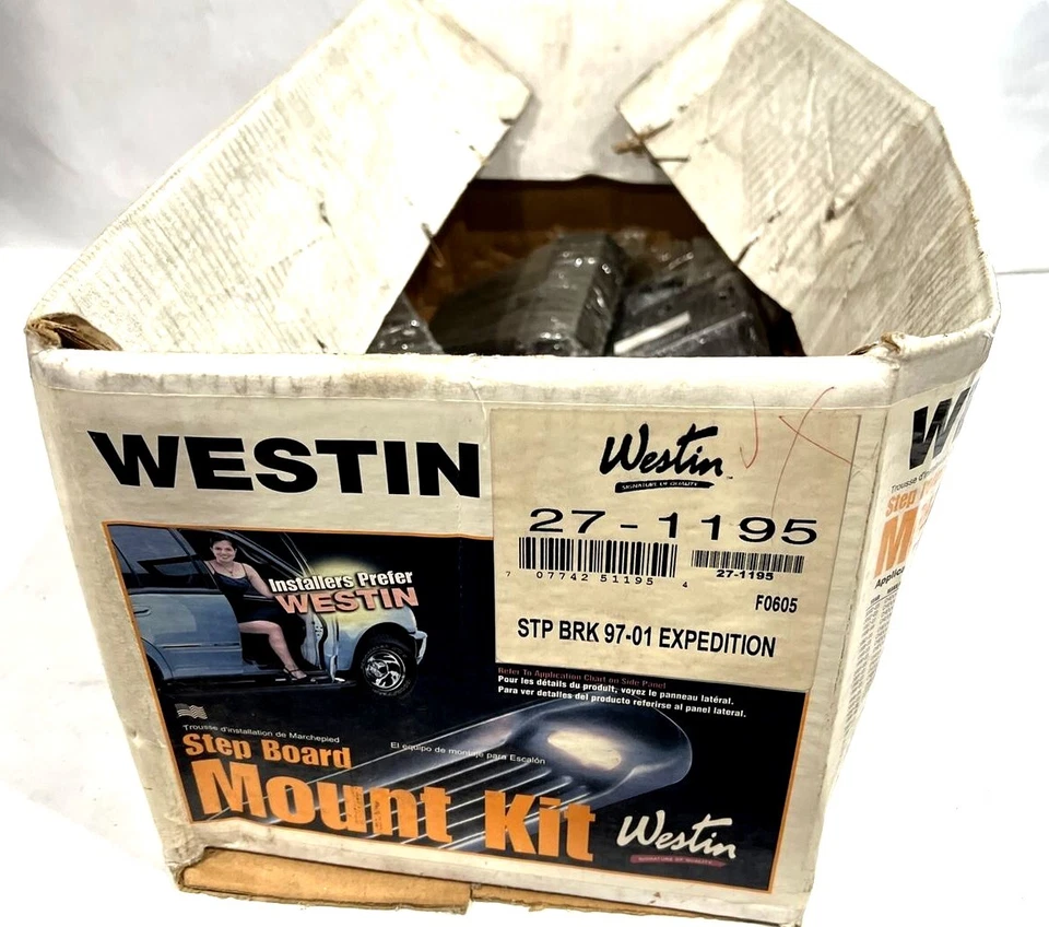 Westin Sep Board Mount Kit 27-1195 For 97-01 Expedition (Hardware Only) - Image 1 of 4
