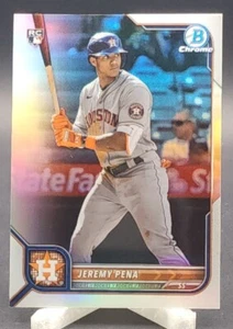 2022 Bowman cromo novato refractor Jeremy Pena radiocontrol/499 - Imagen 1 de 2