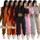 Tank Top Long Sleeves Outfits Crew Neck Cozy Sweatsuit  Jogging