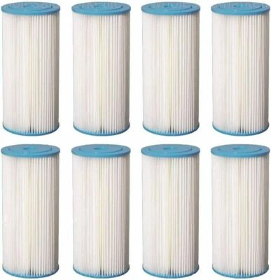 Bluonics Pleated Sediment Water Filters 8 Washable 4.5 x 10 Cartridges -5 Micron - Image 1 of 3