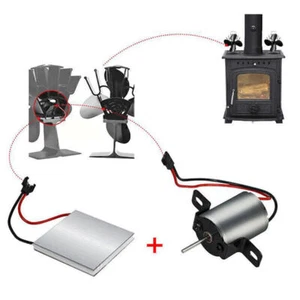 Fireplace Fan Motor for Stove Blowers Power Generation Accessories Repair Parts - Picture 1 of 7