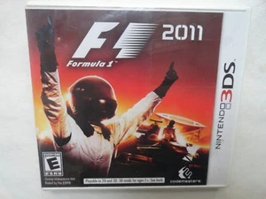 F1 Formula 1 2011 Nintendo 3DS GAME BRAND NEW SEALED - Picture 1 of 3