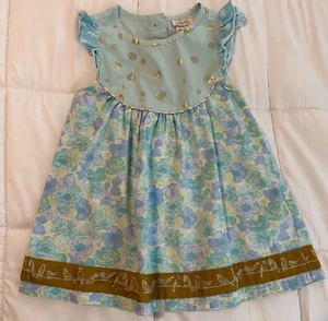 Matilda Jane All Aflutter Dress Hello Lovely Size 4 - Picture 1 of 4