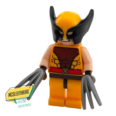 Minifigura LEGO® Wolverine X-Men de Marvel Super Heroes 76022 sh119 Foto 1 de 3