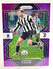 Zinedine Zidane - 2022-23 Chronicles Serie A Prizm Purple Mojo #206 - Juventus
