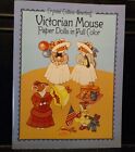 Victorian Mouse Paper Dolls in Full Color - Paperback - Unused