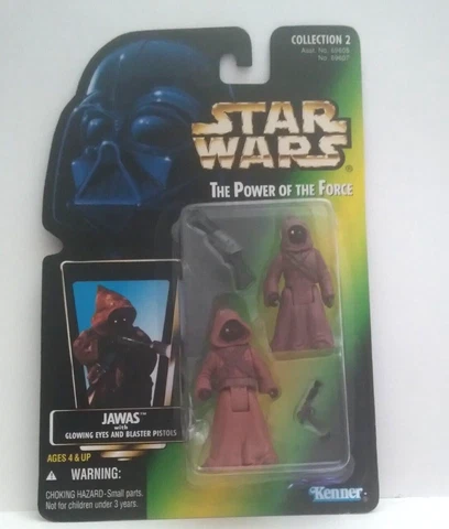 Kenner Star Wars 1996 Jawas Figure Power of the Force Collection 2 Cover