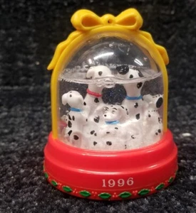 1996 McDonalds 101 Dalmatians Snow Globe Ornament - Picture 1 of 3