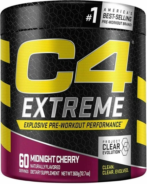 Cellucor C4 Extreme Pre Workout Energy Supplement - Midnight Cherry