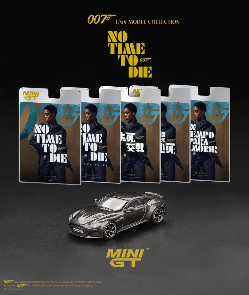 Mini GT MGT00904-007E Aston Martin DBS "No Time To Die" (English Blister Pack... - Immagine 1 di 4