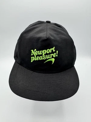 De Colección Newport Placer Cigarrillos Snapback Gorra Gorra Rara Años 90 Inventario Muerto Fumar Foto 1 de 4