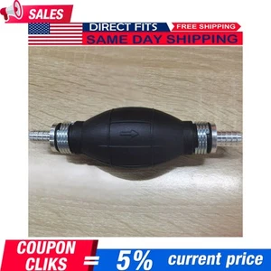 3/8'' Hand Primer Bulb Outboard Auto Marine Boat Gas Fuel Line Pump All Fuels - Imagen 1 de 14