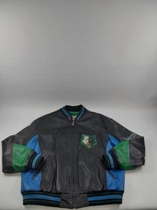 Vintage Minnesota Timberwolves NBA Jacket G-III Carl Bank's Leather  - Picture 1 of 16