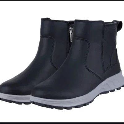 Khombu Dusk Ladies Size 78 All Weather Boot, Black, New in Box - Imagem 1 de 4