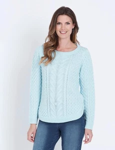W.Lane Cable Knitwear Jumper, Cotton, BNWT, RRP $89.99 - Picture 1 of 5