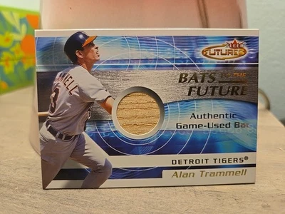 Fleer Futures Bats to the Future 2001 Alan Trammell Detroit Tigers  Foto 1 de 3